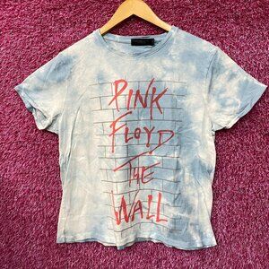 Pink Floyd The Wall Album Cover Band Tie Dye T-shirt Medium